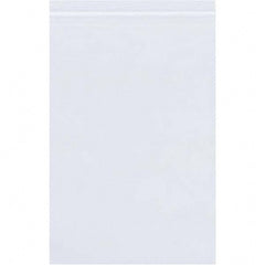 Value Collection - Pack of (1,000), 8 x 10" 4 mil Reclosable Poly Bags - Industrial Tool & Supply