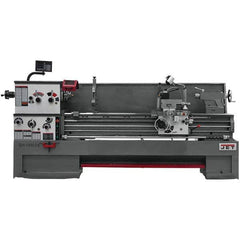 Jet - Bench, Engine & Toolroom Lathes Machine Type: Spindle Bore Spindle Speed Control: Geared Head - Industrial Tool & Supply