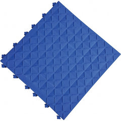Ergo Advantage - 18" Long x 18" Wide x 1" Thick, Anti-Fatigue Modular Matting Anti-Fatigue Flooring - Industrial Tool & Supply