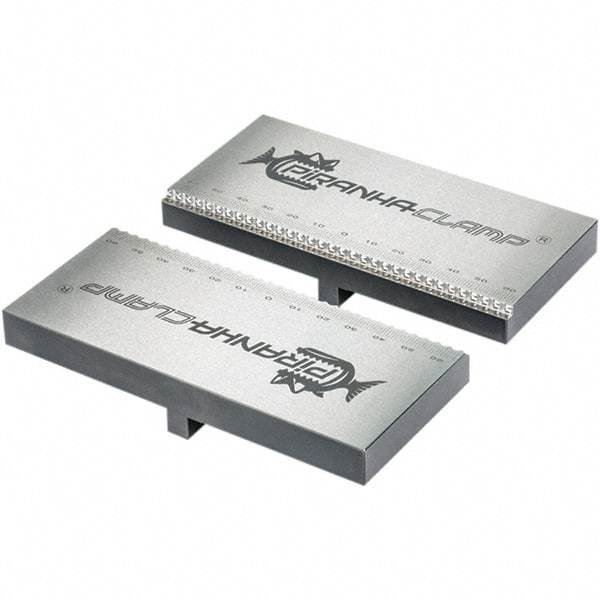 Piranha Clamp - Vise Jaw Sets Jaw Width (mm): 22.00 Set Type: Standard - Industrial Tool & Supply