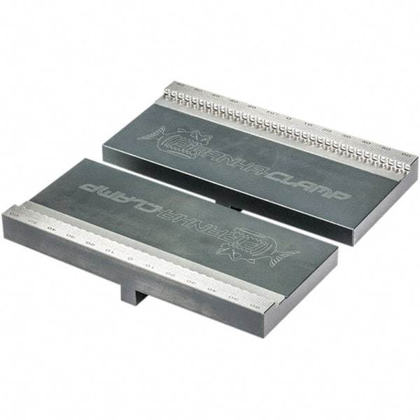 Piranha Clamp - Vise Jaw Sets Jaw Width (mm): 22.00 Set Type: Standard - Industrial Tool & Supply