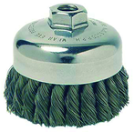 4X0.014 2X ROW WIRE CUP BRUSH - Industrial Tool & Supply