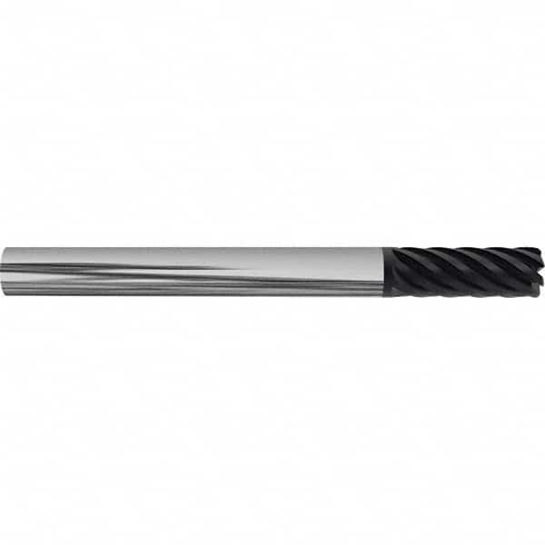 Accupro - 3/4" Diam 7 Flute Solid Carbide 0.06" Corner Radius End Mill - Industrial Tool & Supply