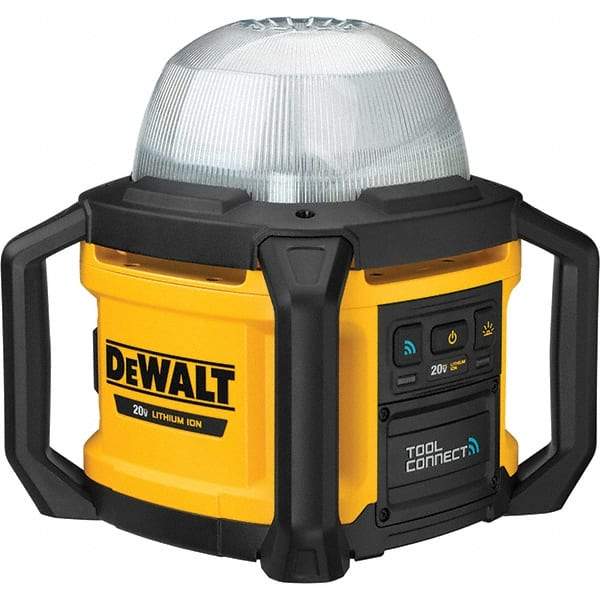 DeWALT - Cordless Work Lights Voltage: 20 Run Time: 11 Hours - Industrial Tool & Supply