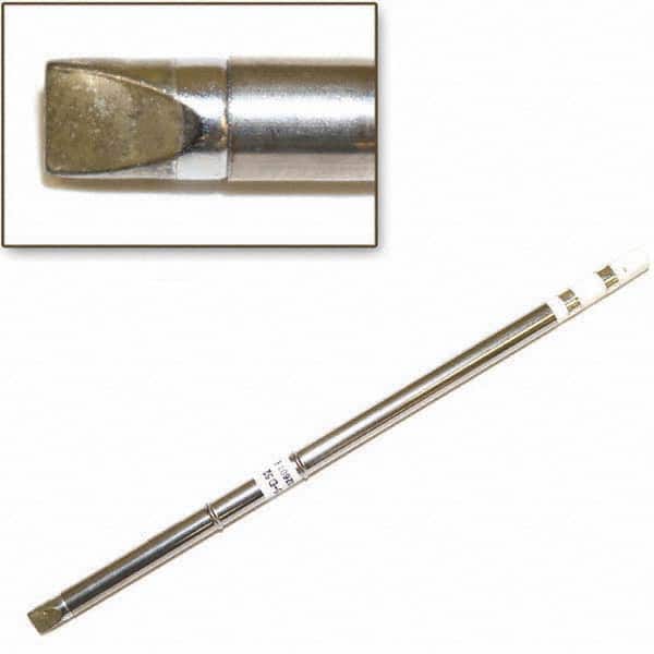 Soldering Iron Tips; Type: Chisel Tip; Chisel; Tip Point Width: 0.2 in; For Use With: FM-203;FM-204;FM-205;FM-951 & FM-206 Stations; Tip Material: Copper; Tip Diameter: 4.000; Series: T15; For Use With: FM-203;FM-204;FM-205;FM-951 & FM-206 Stations; Tip T