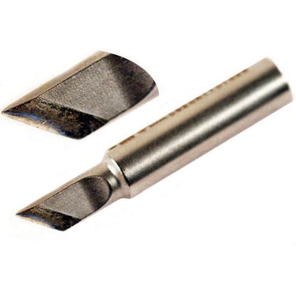 Soldering Iron Tips; Type: Bevel; Tip Point Width: 0.2 in; For Use With: Soldering Iron; Tip Diameter: 0.500; Series: T18; For Use With: Soldering Iron; Tip Type: Bevel