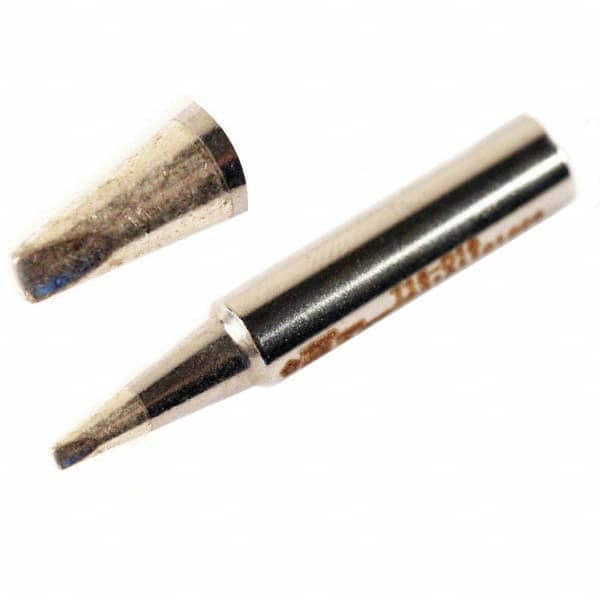 Soldering Iron Tips; Type: Chisel Tip; Chisel; Tip Point Width: 0.06 in; For Use With: Soldering Iron; Tip Diameter: 2.400; Series: T18; For Use With: Soldering Iron; Tip Type: Chisel