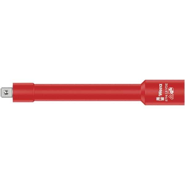 Wera - 3/8" Drive Insulated Socket Extension Bar - 166mm OAL - Industrial Tool & Supply