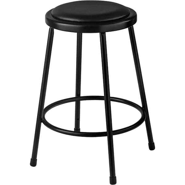 NPS - Stationary Stools Type: Fixed Height Stool Base Type: Steel - Industrial Tool & Supply