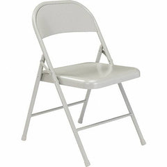 NPS - Folding Chairs Pad Type: Folding Chair Material: Steel - Industrial Tool & Supply