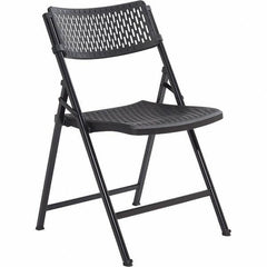 NPS - Folding Chairs Pad Type: Folding Chair w/Plastic Seat & Back Material: Plastic - Industrial Tool & Supply