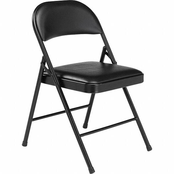 NPS - Folding Chairs Pad Type: Folding Chair w/Vinyl Padded Seat Material: Steel - Industrial Tool & Supply