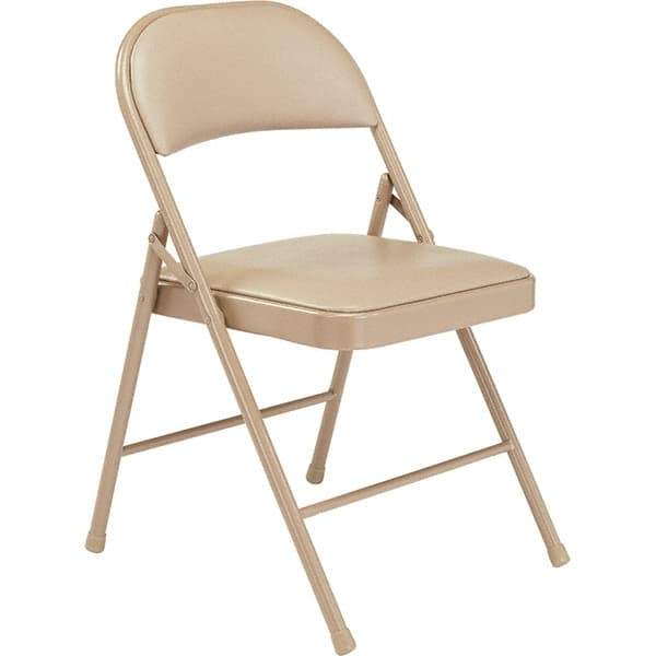 NPS - Folding Chairs Pad Type: Folding Chair w/Vinyl Padded Seat Material: Steel - Industrial Tool & Supply