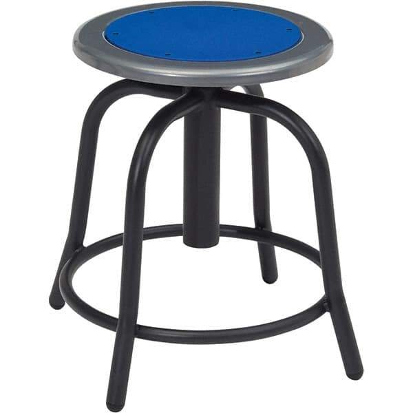 NPS - Swivel & Adjustable Stools Type: Adjustable Height Swivel Stool Base Type: Steel - Industrial Tool & Supply
