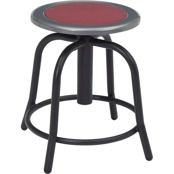 NPS - Swivel & Adjustable Stools Type: Adjustable Height Swivel Stool Base Type: Steel - Industrial Tool & Supply
