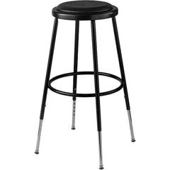 NPS - Swivel & Adjustable Stools Type: Adjustable Height Stool Base Type: Steel - Industrial Tool & Supply