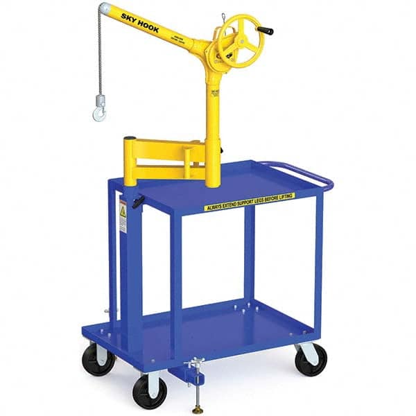 Sky Hook - 250 Lb Steel Lifting Hook Crane - Industrial Tool & Supply