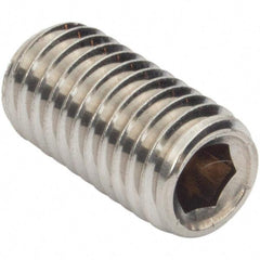 Value Collection - Set Screws System of Measurement: Inch Point Type: Cup - Industrial Tool & Supply