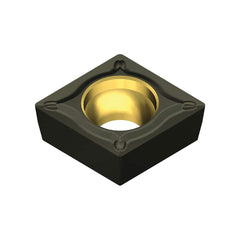 CCMT21.51EGU-AC4015K Carbide Turning Insert Al2O3/TiCN Finish, 6.4mm Long, 1/4″ Inscribed Circle, 0.0157″ Corner Radius, 0.0937″ Thick, 80° Included Angle, Series AC4000K