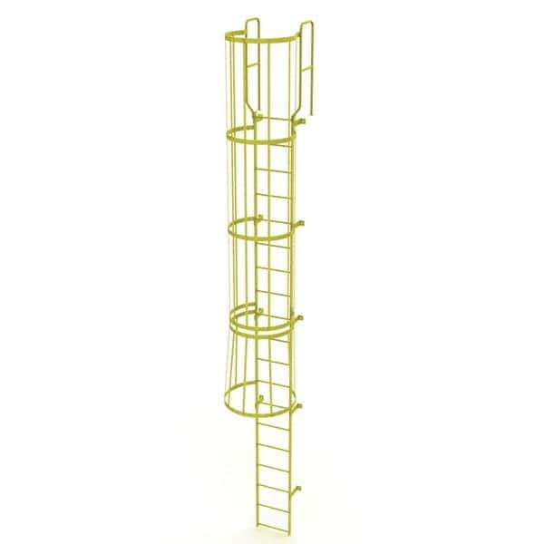TRI-ARC - Rolling & Wall Mounted Ladders & Platforms Type: Fixed Ladder Style: Safety Cage - Industrial Tool & Supply