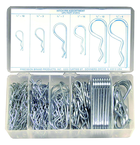 150 Pc. Hitch Pin Clip Assortment - Industrial Tool & Supply