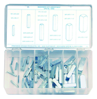 58 Pc. Machinery Key Assortment - Industrial Tool & Supply