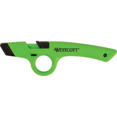 Westcott - Utility Knives, Snap Blades & Box Cutters Type: Safety Utility Knife Blade Type: Retractable - Industrial Tool & Supply