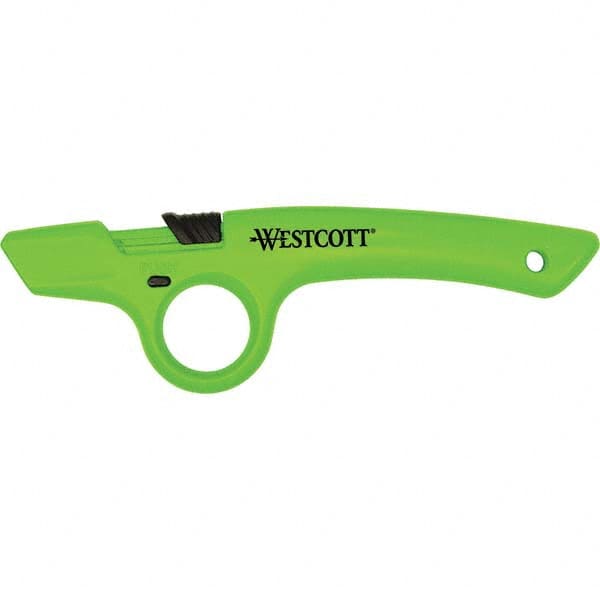 Westcott - Utility Knives, Snap Blades & Box Cutters Type: Safety Cutter Blade Type: Retractable - Industrial Tool & Supply