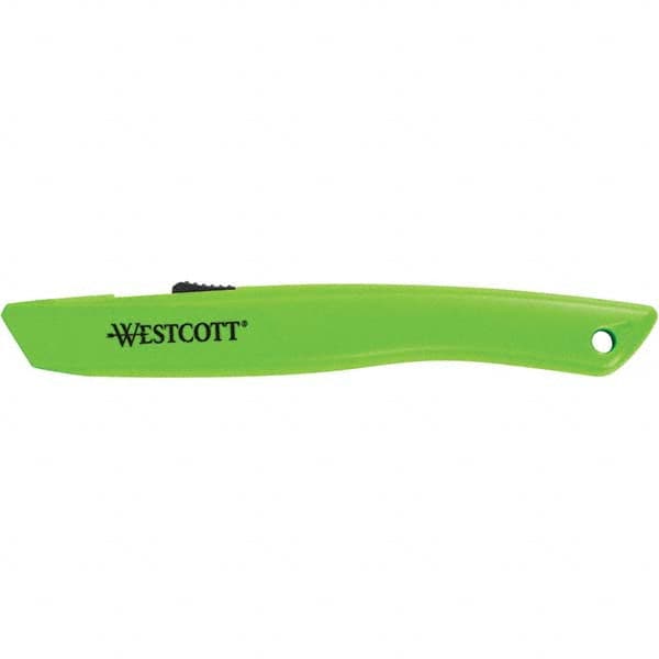 Westcott - Utility Knives, Snap Blades & Box Cutters Type: Safety Cutter Blade Type: Retractable - Industrial Tool & Supply