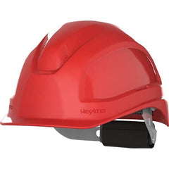 HexArmor - ANSI Type I Class E 6-Point Ratchet Short Brim Hard Hat - Industrial Tool & Supply