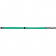 Wera - Phillips Screwdriver Bits Type: Phillips Bit Point Size: 2 - Industrial Tool & Supply