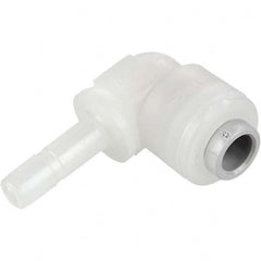 Parker - Plastic Push-To-Connect Tube Fittings Type: Tube Elbow Barb Connector Tube Outside Diameter (Inch): 1/2 x 1/2 - Industrial Tool & Supply