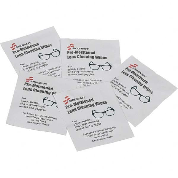 Ability One - Disposable Glass & Lens Wipes - Industrial Tool & Supply