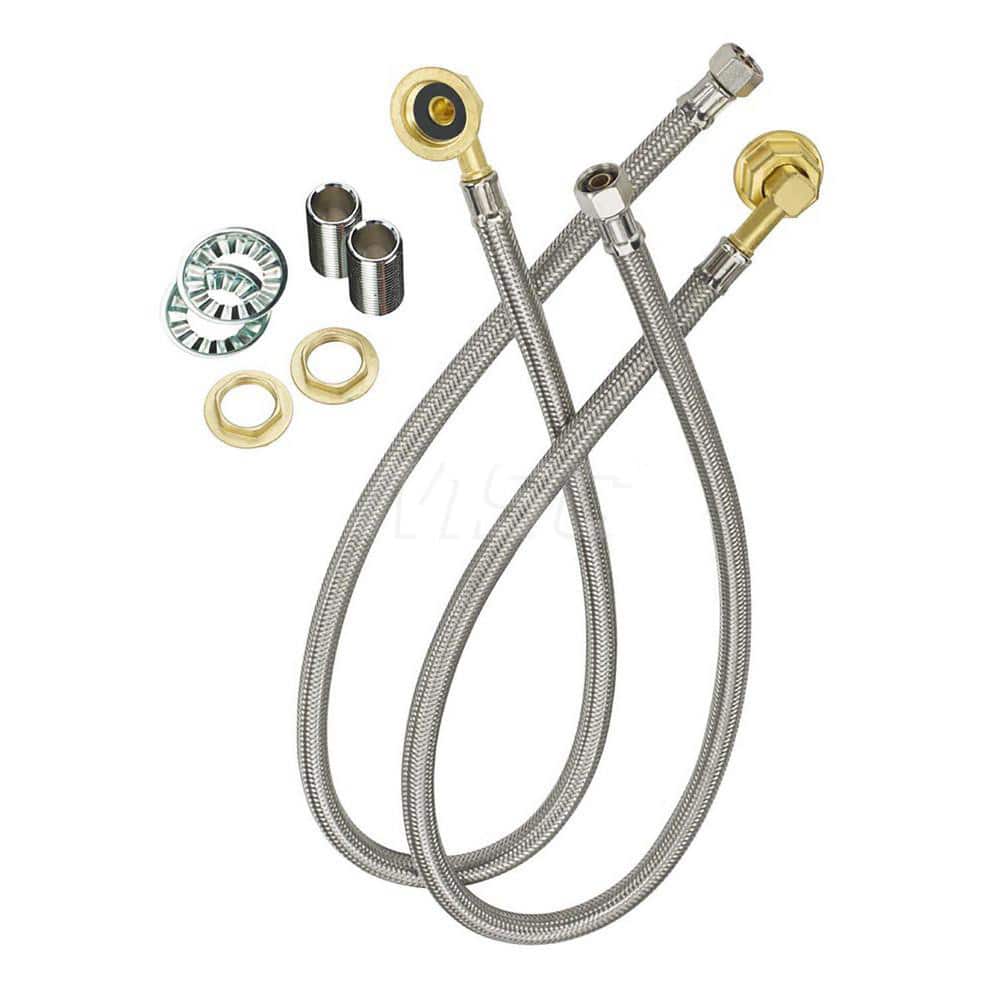 Faucet Replacement Parts & Accessories; Type: Water Line Kit; Material: Stainless Steel