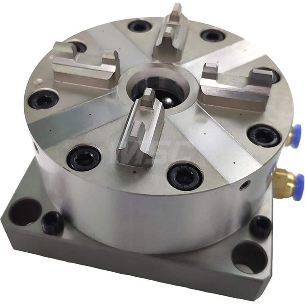 EDM Chucks; Chuck Size: 100mm; System Compatibility: Erowa ITS; Actuation Type: Pneumatic; Material: Stainless Steel; CNC Base: Yes; EDM Base: No; Clamping Force (N): 10000.00; Series/List: RHS ITS