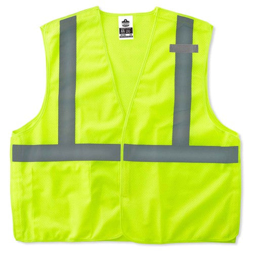 8215BA S/M Lime Breakaway Mesh Vest Type R Class 2 Economy - Industrial Tool & Supply