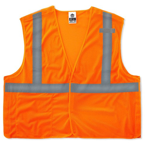8215BA XS Orange Breakaway Mesh Vest Type R Class 2 Economy - Industrial Tool & Supply