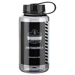 5151 1 Liter Gray Plastic Wide Mouth Water Bottle - Exact Industrial Supply