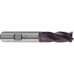 Guhring Roughing End Mill for Tough Materials 10.00mm Diameter 10.0mm Shank 22.00mm Length of Cut 72mm Overall