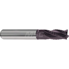 Guhring Roughing End Mill for Tough Materials 10.00mm Diameter 10.0mm Shank 22.00mm Length of Cut 72mm Overall