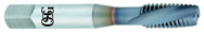 M10 x 1.25 Dia. - 6H - 2 FL - HSSE - TiCN - Plug - Spiral Flute Tap - Industrial Tool & Supply