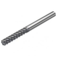 RA215.26-1650BAL18L 1620 6.35mm 6 FL Solid Carbide End Mill - Corner Radius w/Cylindrical Shank - Industrial Tool & Supply