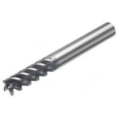 RA216.24-4050BAK20P 1630 15.875mm 4 FL Solid Carbide End Mill - Corner Radius w/Cylindrical Shank - Industrial Tool & Supply