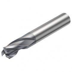 1P221-0700-XA 1630 7mm FL Straight Center Cut w/Cylindrical Shank - Industrial Tool & Supply