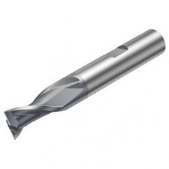 1P230-0250-XB 1630 2.5mm FL Straight Center Cut w/Weldon Shank - Industrial Tool & Supply
