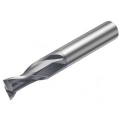 1P250-1200-XA 1630 12mm FL Straight Center Cut w/Cylindrical Shank - Industrial Tool & Supply