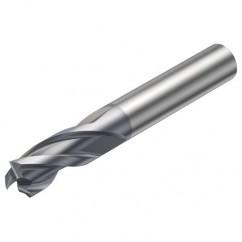 1P251-0700-XA 1630 7mm FL Straight Center Cut w/Cylindrical Shank - Industrial Tool & Supply