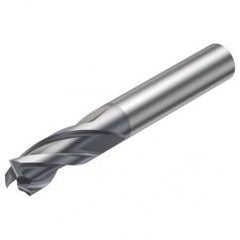 1P251-0700-XA 1630 7mm FL Straight Center Cut w/Cylindrical Shank - Industrial Tool & Supply