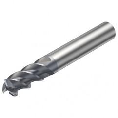 1P330-0400-XA 1620 4mm FL Straight Center Cut w/Cylindrical Shank - Industrial Tool & Supply