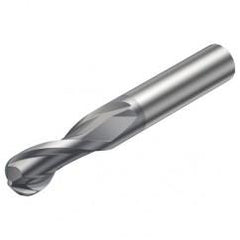 2B230-1000-NA N20C 10mm 2 FL Ballnose w/Cylindrical Shank - Industrial Tool & Supply